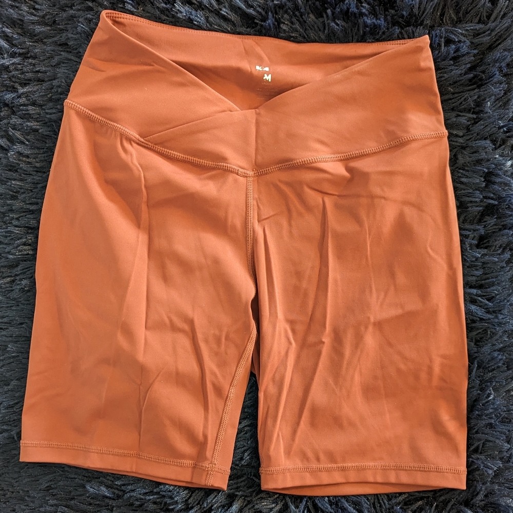 Terracotta Popflex Booty Shorts